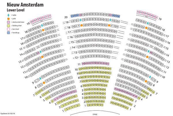 Key West Theater Seating Chart